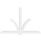 Ekena Millwork Redmond Architectural Grade PVC Gable Bracket, 108"W x 72"H x 6"D x 6"F, 16/12 Pitch GBP108X72X0606RED00 - alternate 3